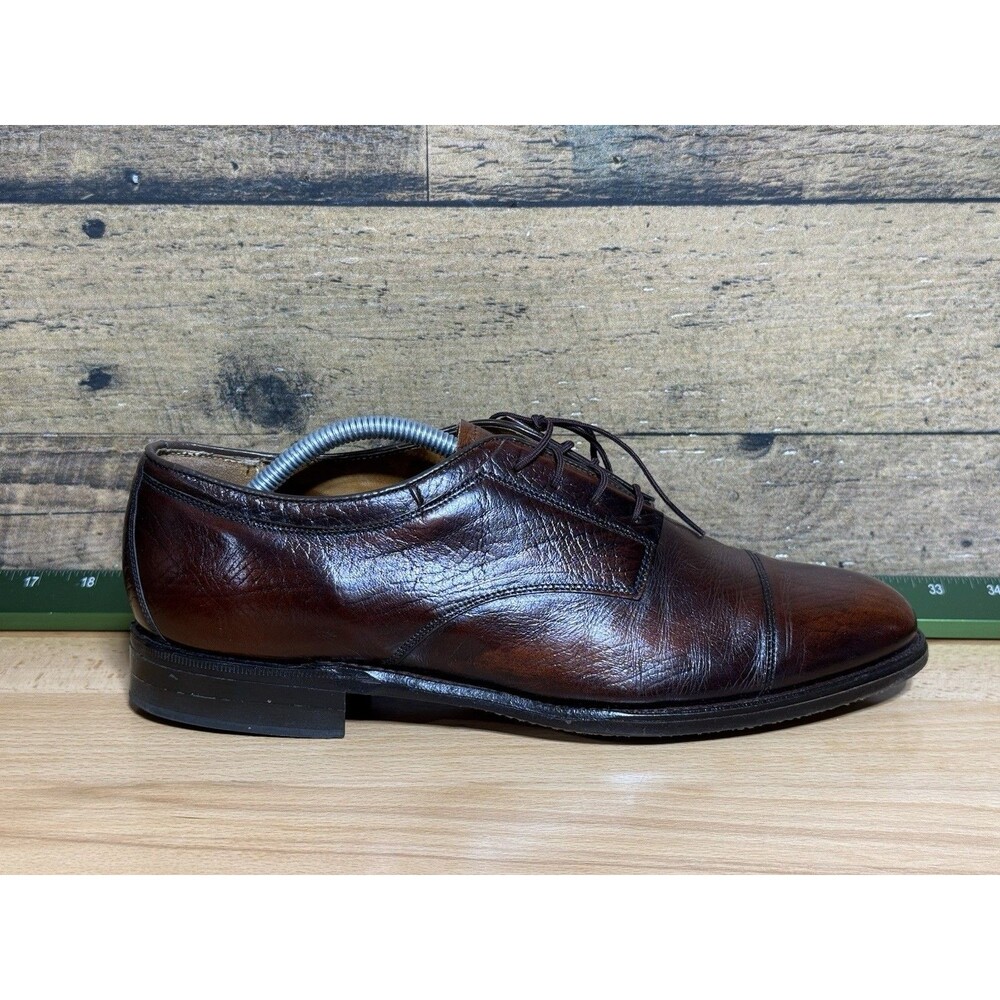 RARE- Vtg Regal Deep Walnut Mahogany Elegant Oxfords – Men's 10